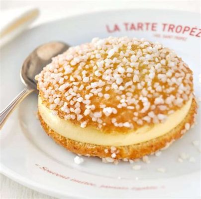  La Tarte Tropézienne: Un Manjar Delicioso Que Combina La Suavidad Cremosa Con La Textura Crujiente Del Bizcocho